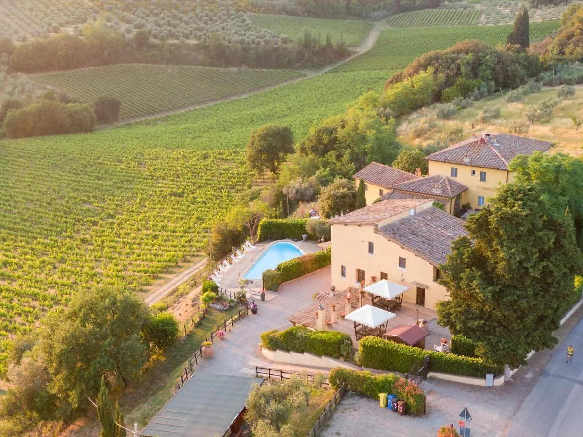 Podere Vergianoni Immerso Nelchianti Con Piscina Tavarnelle Val di Pesa Apartamento